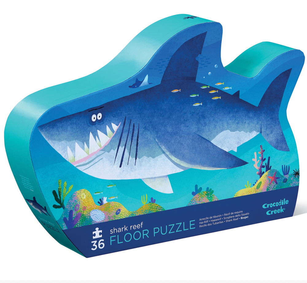Classic Floor Puzzle 36 pc - Shark Reef - Crocodile Creek