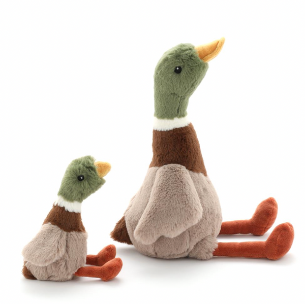 Mini Hugo the Mallard Duck Rattle - Nana Huchy