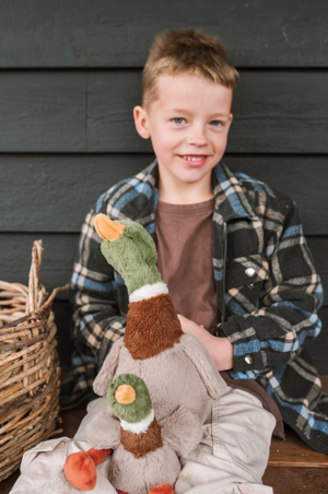 Mini Hugo the Mallard Duck Rattle - Nana Huchy