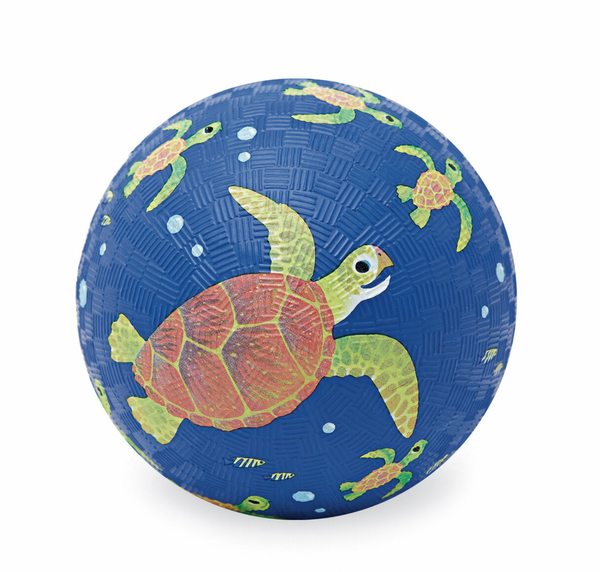 5 inch Playground Ball - Sea Turtle - Crocodile Creek