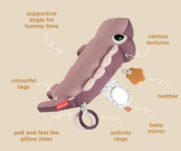 Done by Deer Tummy Time Activity Toy - Powder - Done by Deer