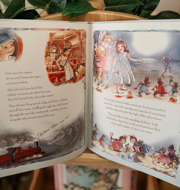 The Moonlight Train Ride - Shirley Barber