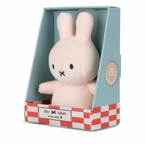 Lucky Miffy Sitting Pink in giftbox - 10 cm - 4" - Miffy - DISCOUNTED