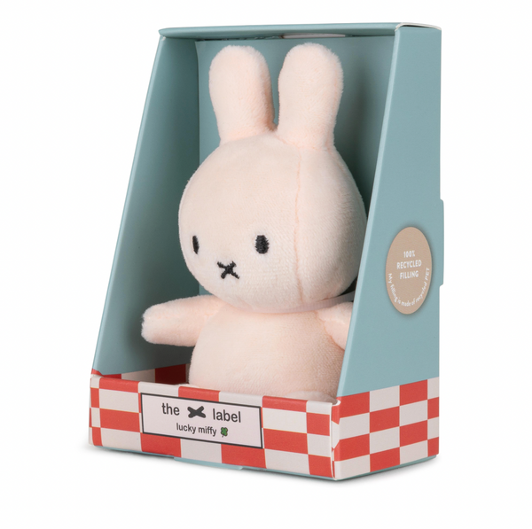 Lucky Miffy Sitting Pink in giftbox - 10 cm - 4" - Miffy - DISCOUNTED