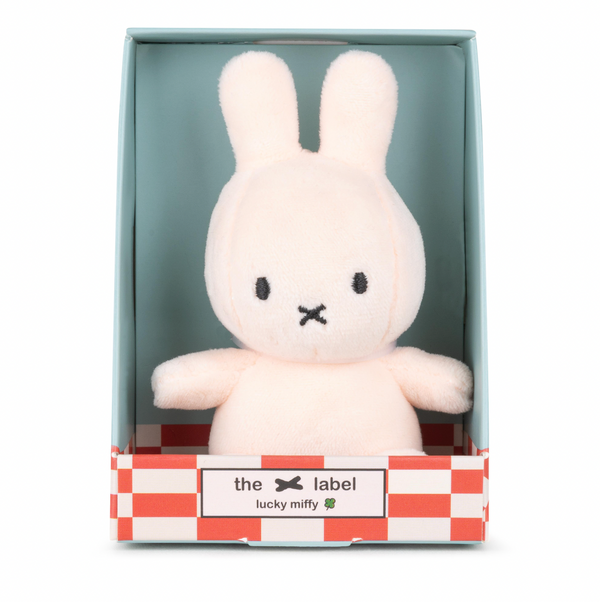 Lucky Miffy Sitting Pink in giftbox - 10 cm - 4" - Miffy - DISCOUNTED