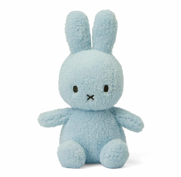Miffy Sitting Terry Light Blue - 23 cm - 9" - Miffy