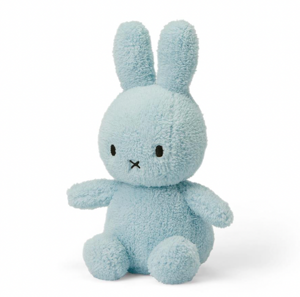 Miffy Sitting Terry Light Blue - 23 cm - 9" - Miffy