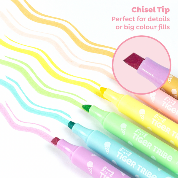 Scented Sundae Markers - Tiger Tribe