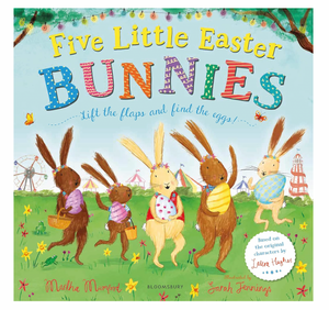 Five Little Easter Bunnies: A Lift-the-Flap Adventure - Kids Book