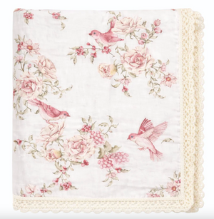 Rose Garden - Muslin Blanket - Confetti Kidz