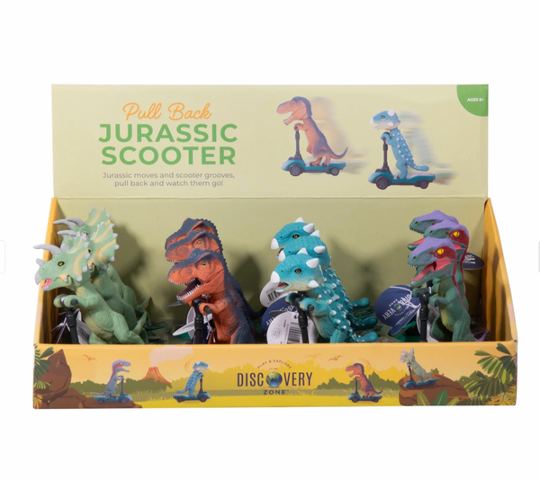 Pull - Back Jurassic Scooter - Discovery Zone
