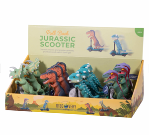 Pull - Back Jurassic Scooter - Discovery Zone