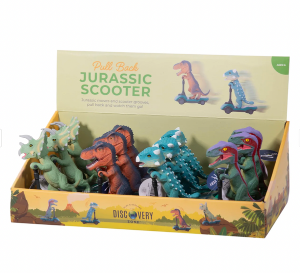 Pull - Back Jurassic Scooter - Discovery Zone