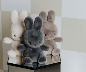 Cozy Miffy Sitting Taupe in giftbox - Miffy