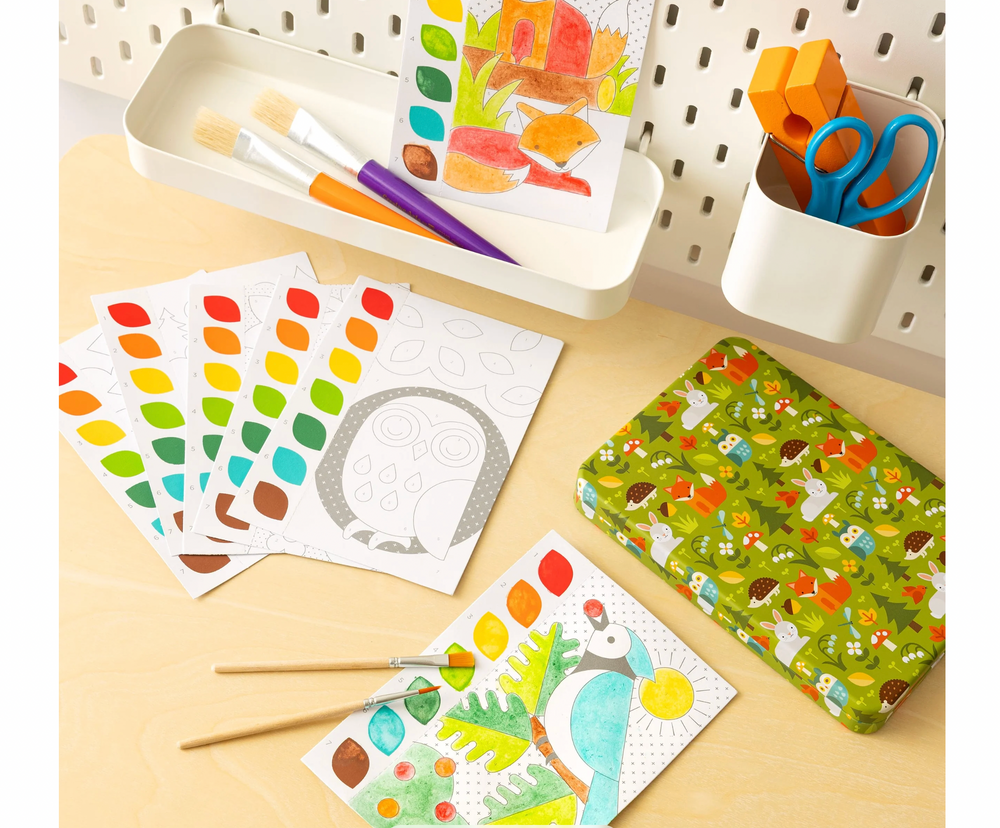 Paint by Numbers - Woodland - Petit College