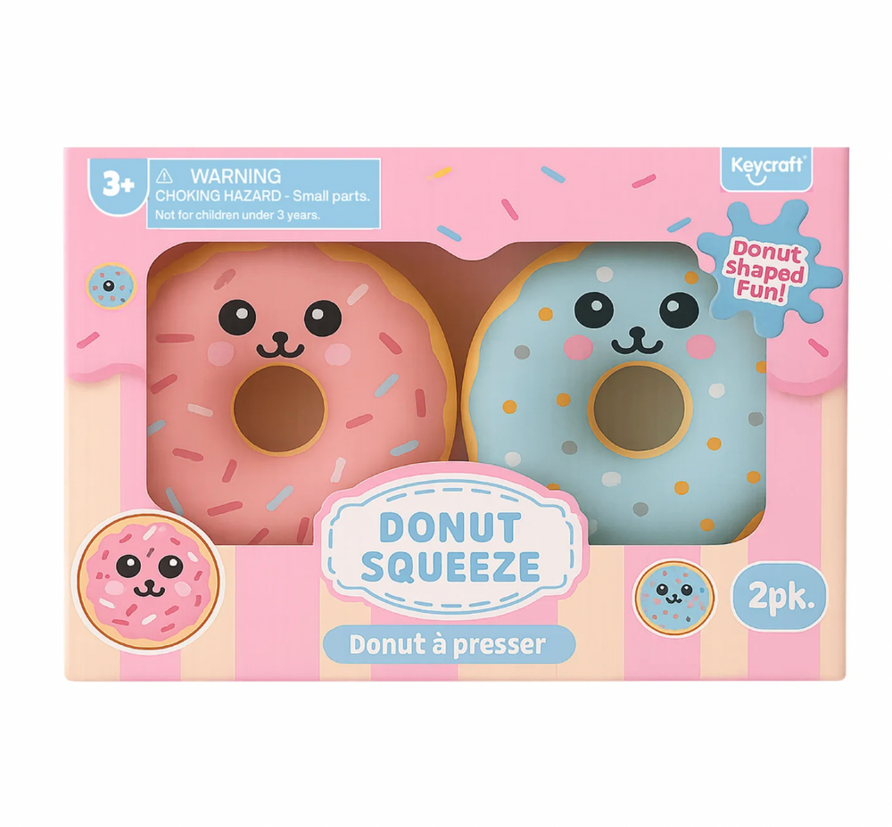 Sprinkle Squeeze Donut Duo - Keycraft