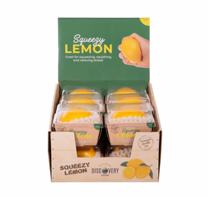 Squeezy Lemon Squish Toy - IS GIFT