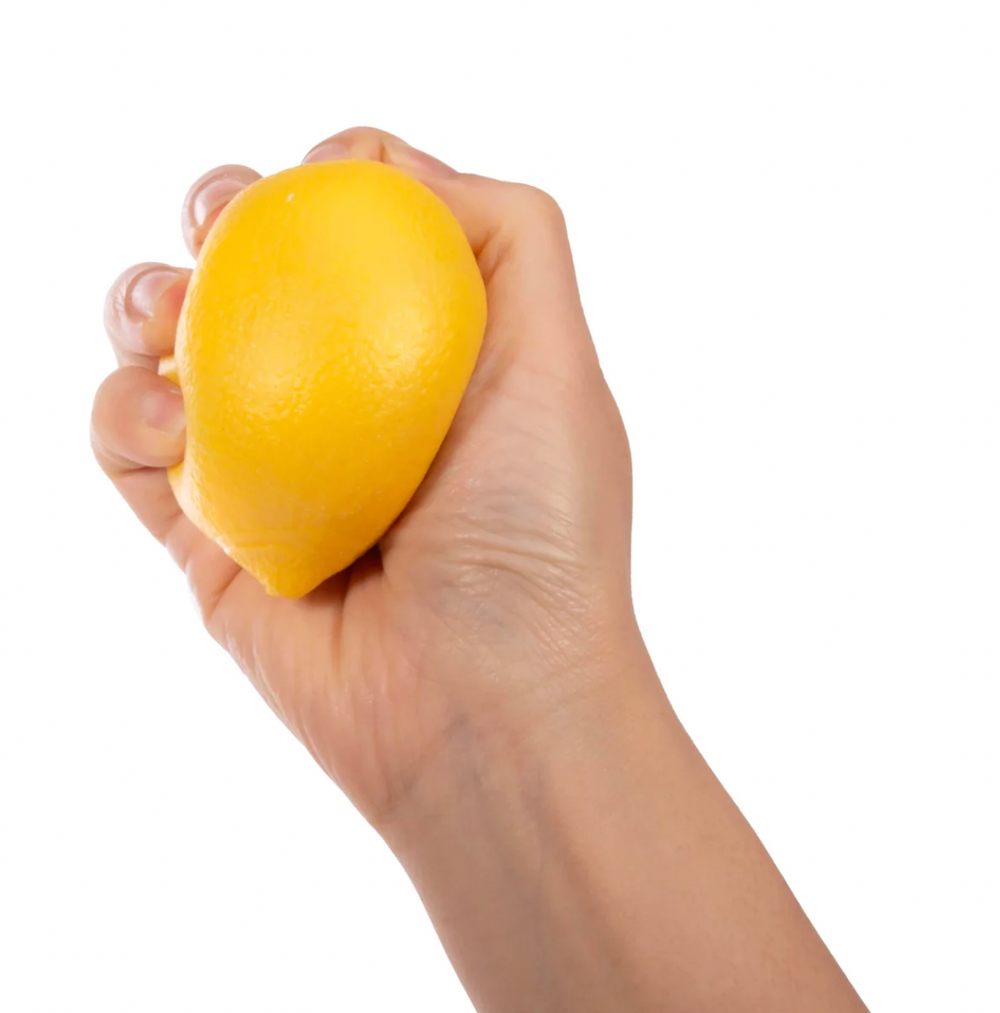 Squeezy Lemon Squish Toy - IS GIFT