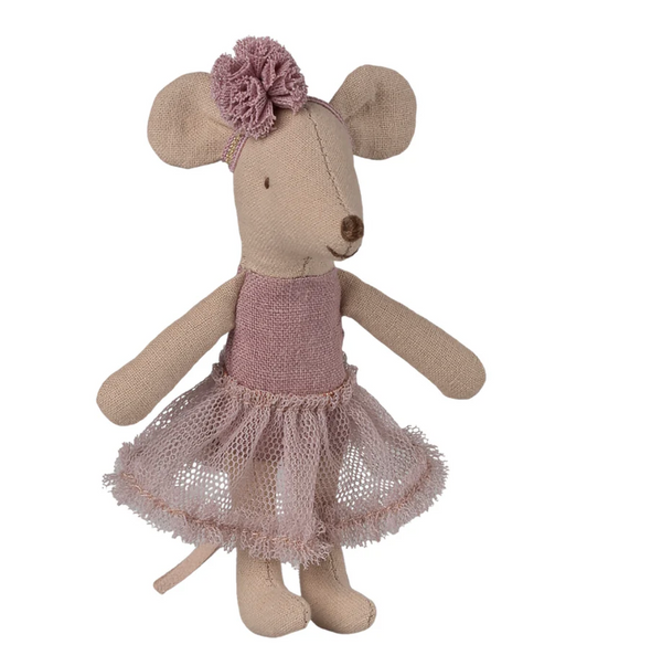 Ballerina Mouse Little Sister Heather - Maileg