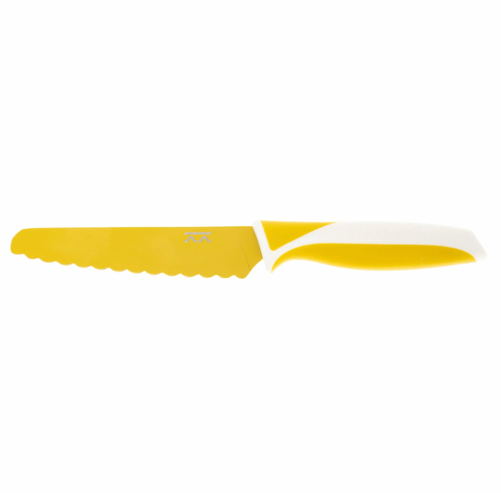 Kiddikutter Child Safe Knife - Mustard