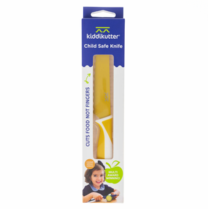 Kiddikutter Child Safe Knife - Mustard