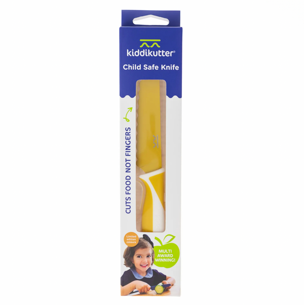 Kiddikutter Child Safe Knife - Mustard