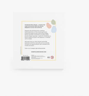 Worry Stones For Kids – Calming Sensory Fidget Set - Mindful & Co Kids