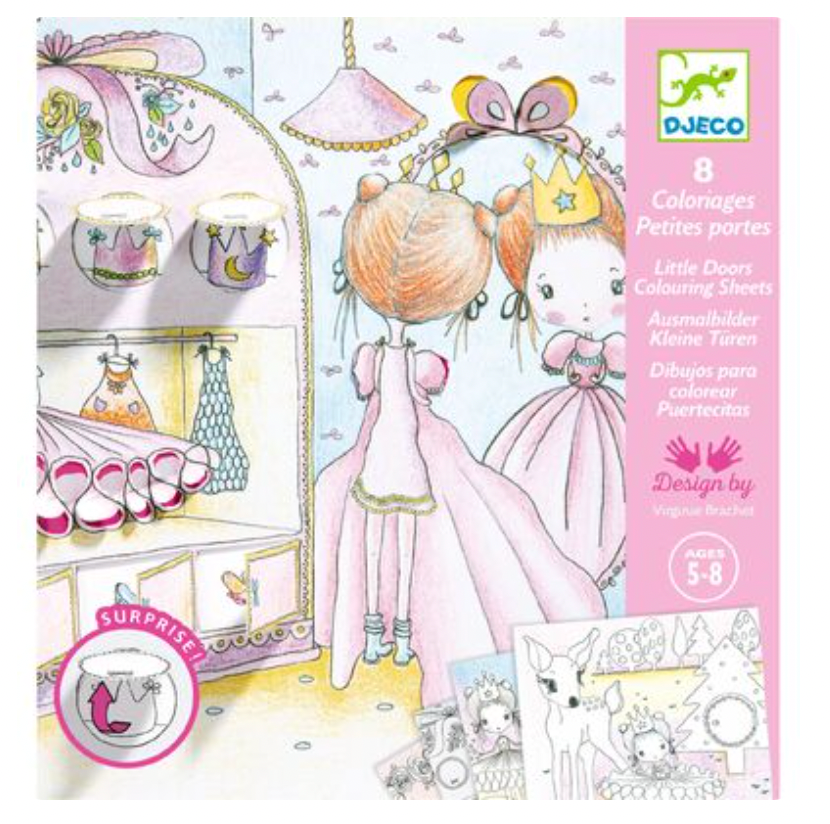 Little Doors Colouring Surprise Kit - Djeco