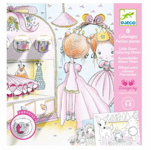 Little Doors Colouring Surprise Kit - Djeco
