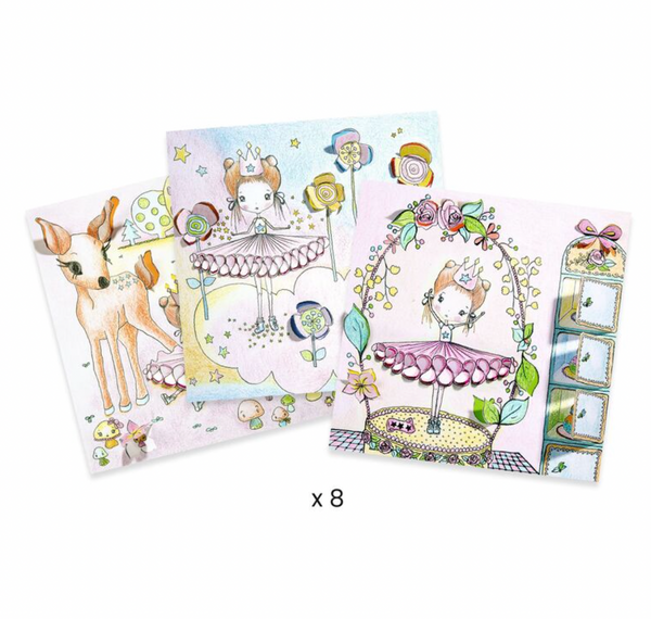 Little Doors Colouring Surprise Kit - Djeco
