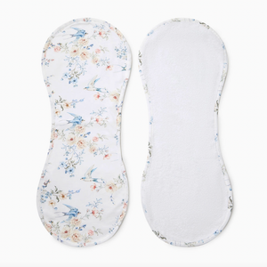 Sweet Swallows Organic Cotton Burp Cloth - Snuggle Hunny