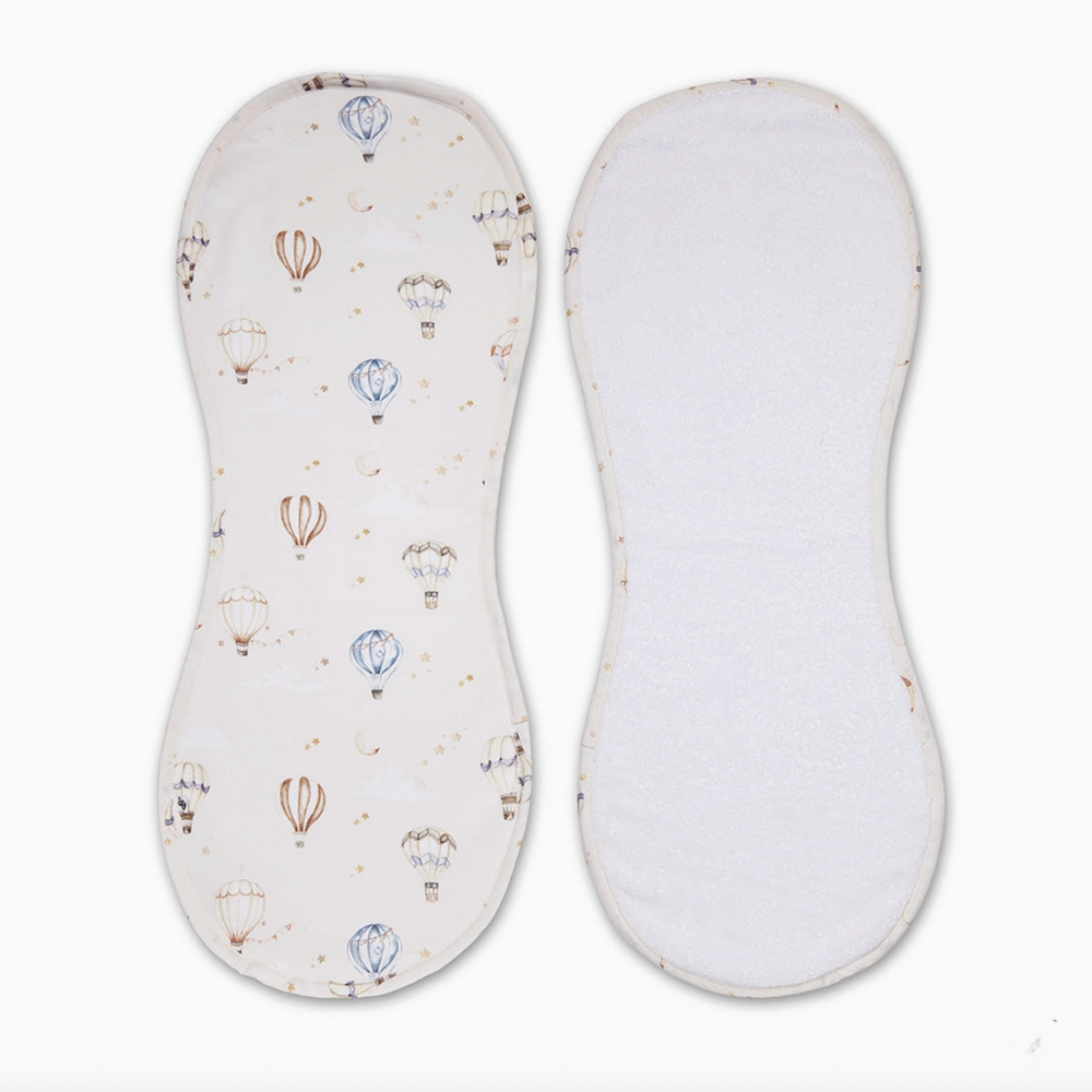 Up & Away Organic Cotton Burp Cloth - Snuggle Hunny