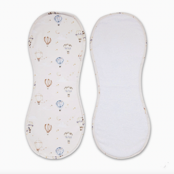 Up & Away Organic Cotton Burp Cloth - Snuggle Hunny
