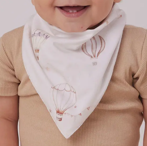 Up & Away Organic Dribble Bib - Snuggle Hunny