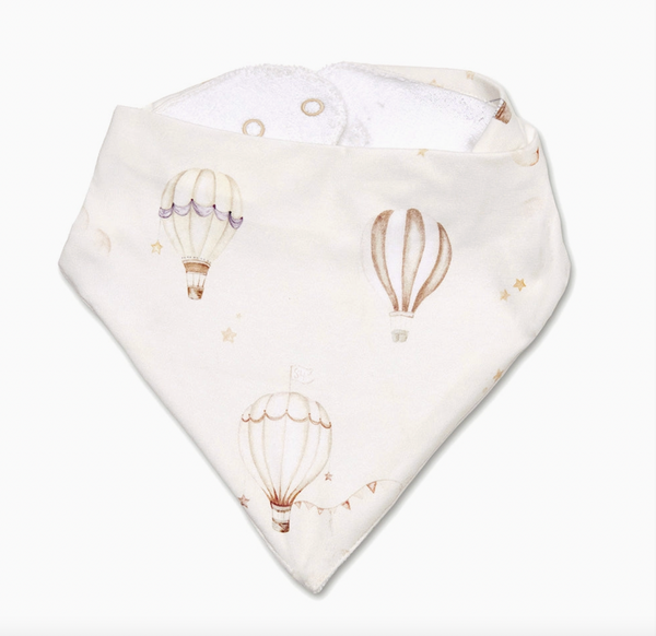 Up & Away Organic Dribble Bib - Snuggle Hunny