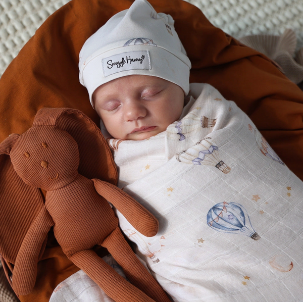 Up & Away Organic Muslin Wrap - Snuggle Hunny