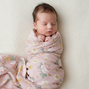 Muslin Swaddle English Garden - Alimrose