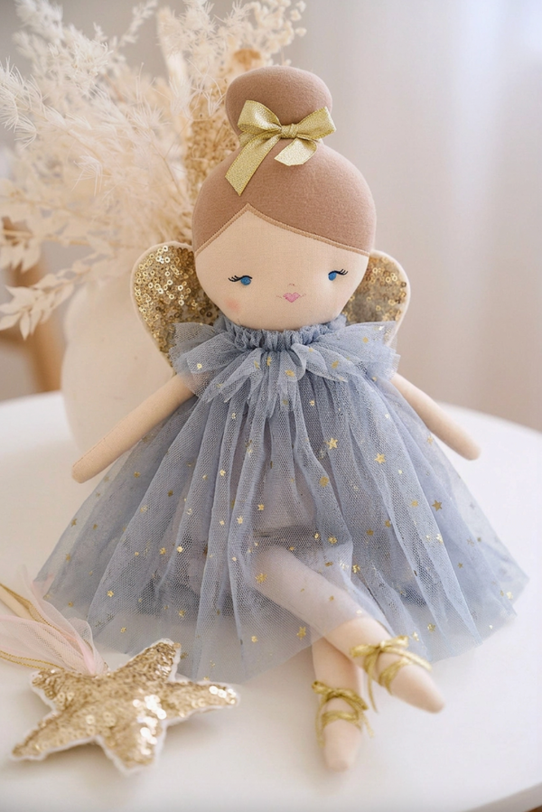 Posy Fairy 43cm Grey Gold - Alimrose