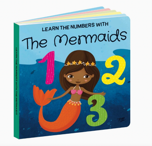 3D Puzzle and Book Set - Learn Numbers Mermaids - Sassi