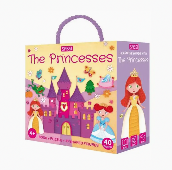 3D Puzzle and Book Set - the Princesses - Sassi