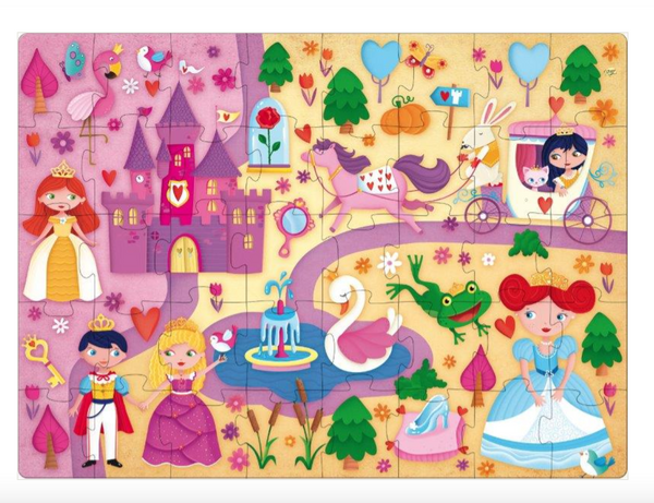 3D Puzzle and Book Set - the Princesses - Sassi