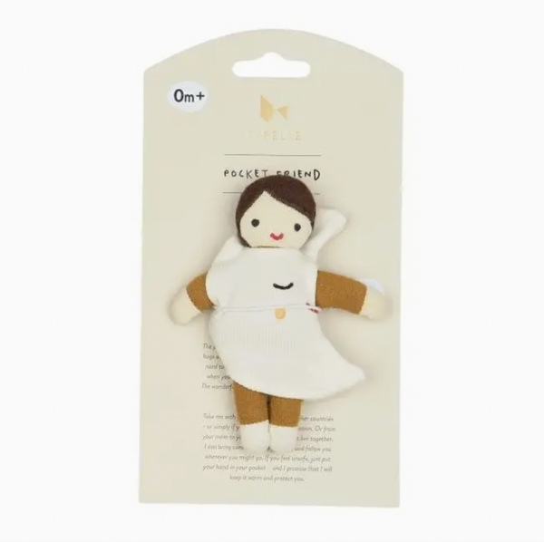 Pocket Friend, Moon, 14 cm - Fabelab