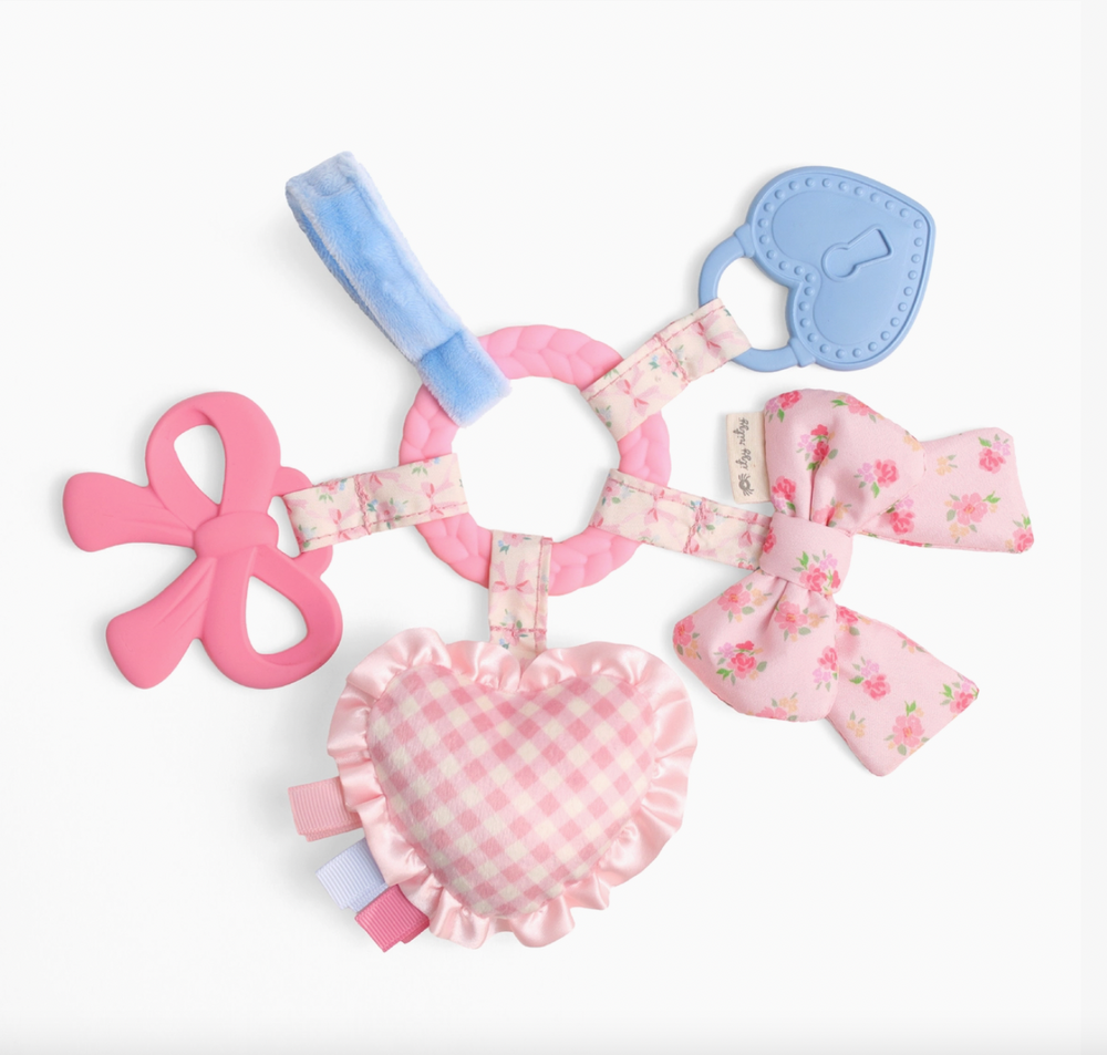 Bow Bitzy Busy Ring Teething Activity Toy - Itzy Ritzy