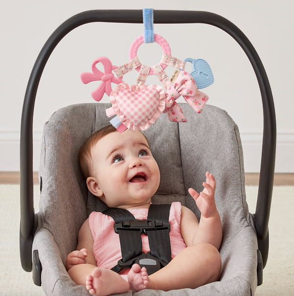 Bow Bitzy Busy Ring Teething Activity Toy - Itzy Ritzy