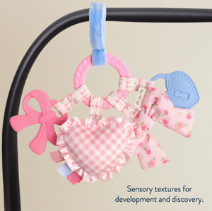 Bow Bitzy Busy Ring Teething Activity Toy - Itzy Ritzy