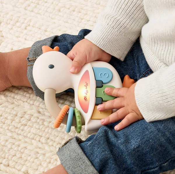 Bitzy Tunes Goose - Light-Up Interactive Piano Toy - Itzy Ritzy