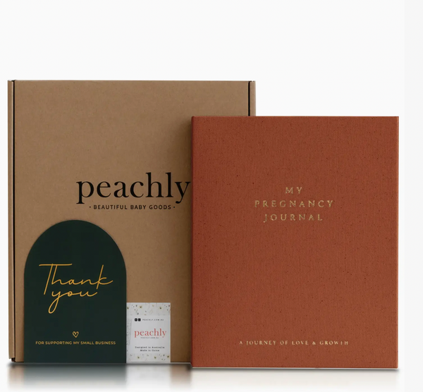 Pregnancy Journal (Terracotta) - Peachly