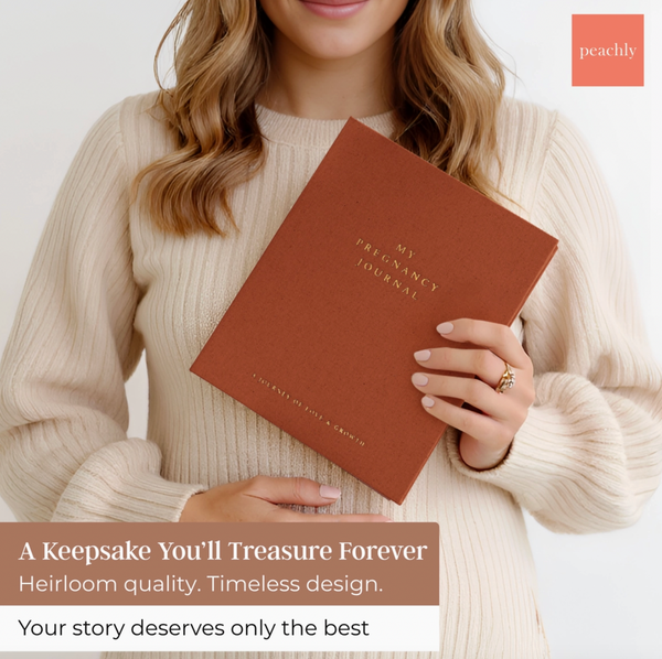 Pregnancy Journal (Terracotta) - Peachly