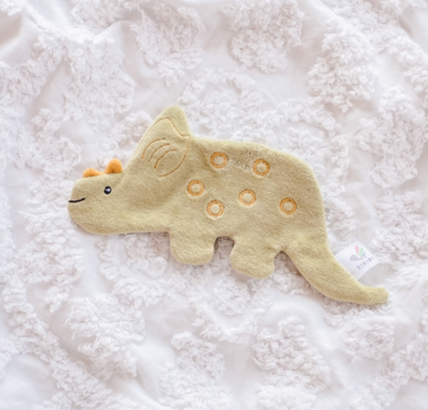 Triceratops Scrunchie Toy - Tikiri