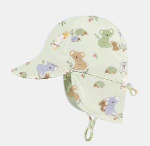 Flap Cap Arcadia Gumnut Babies Eucalypt - Toshi